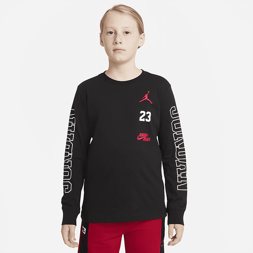 Nike Sportswear Big Kids' Long-Sleeve T-Shirt. Nike.com