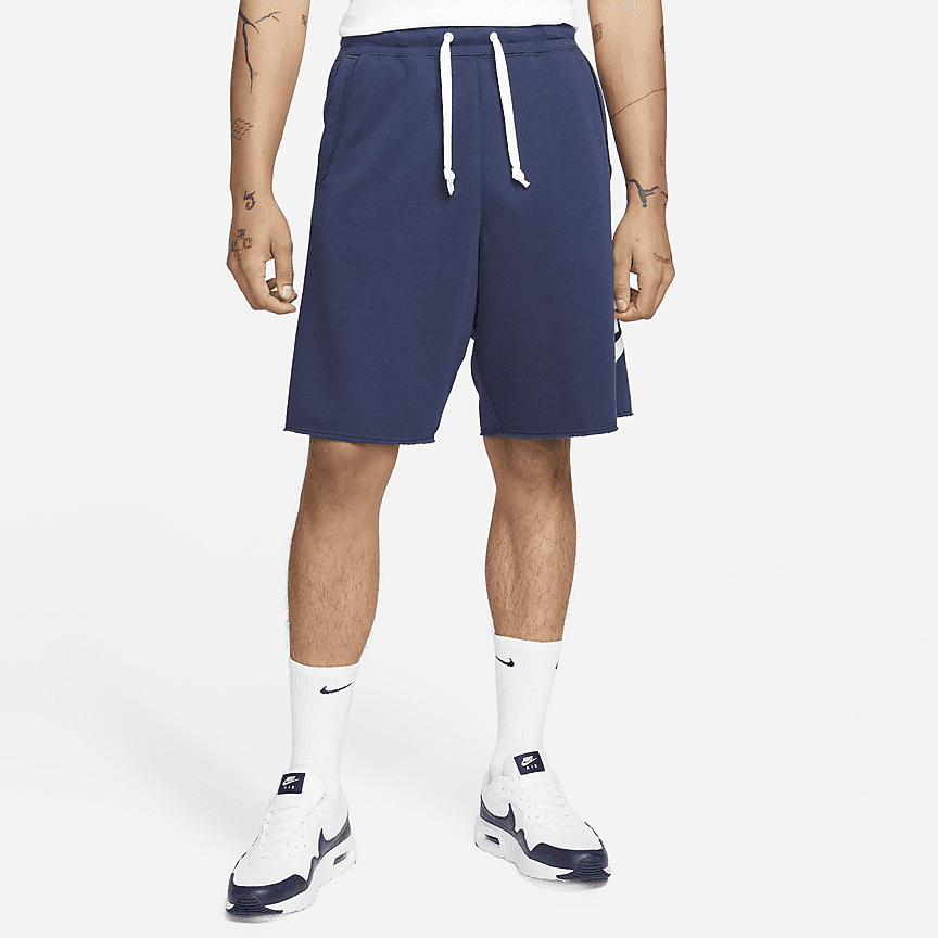 nike sweat shorts alumni