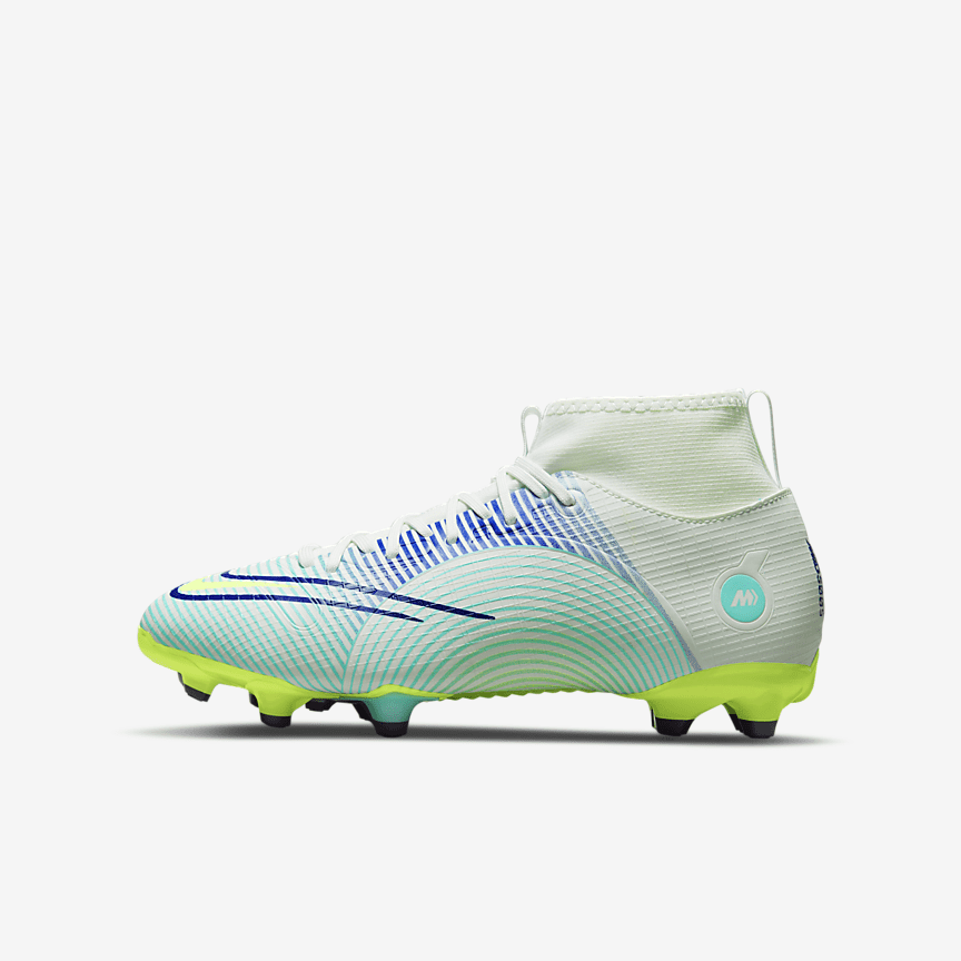 silver nike football boots