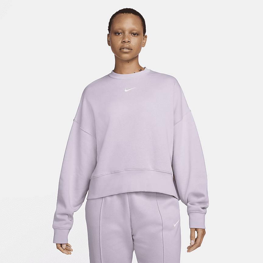 Nike Sportswear Camiseta corta de tejido Fleece - Mujer. Nike ES