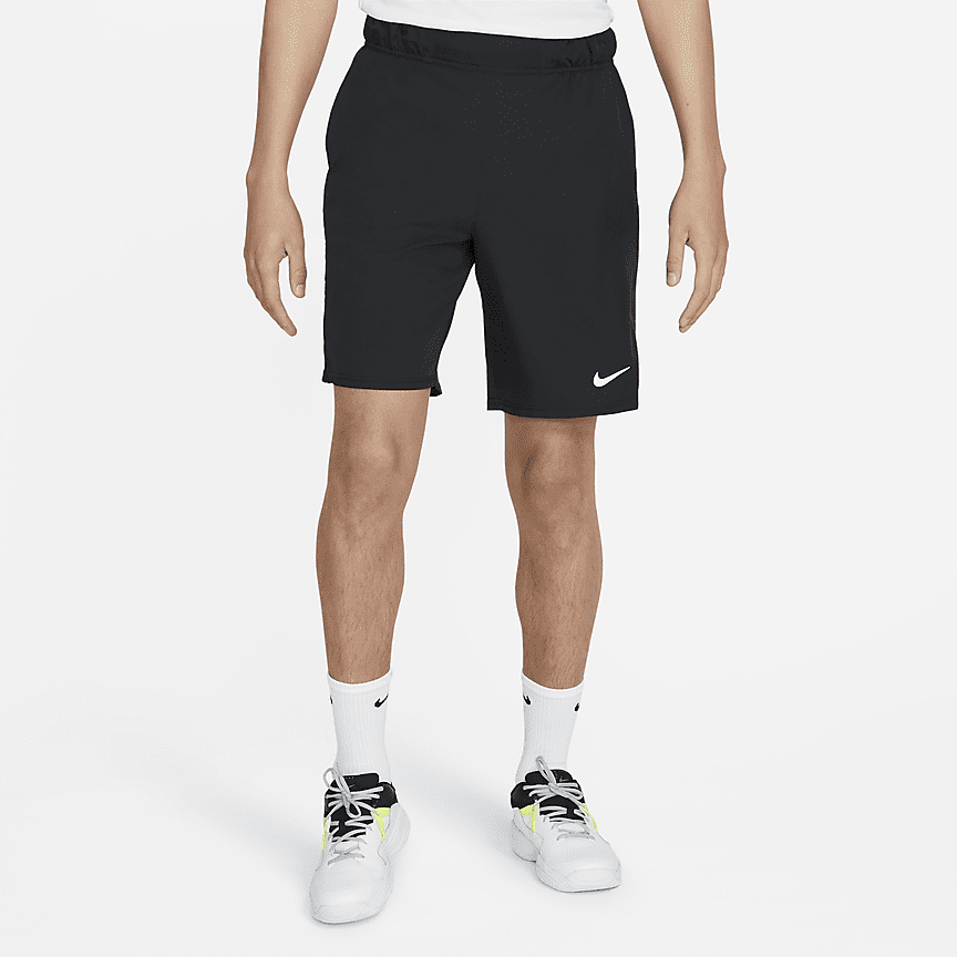 black tennis shorts mens