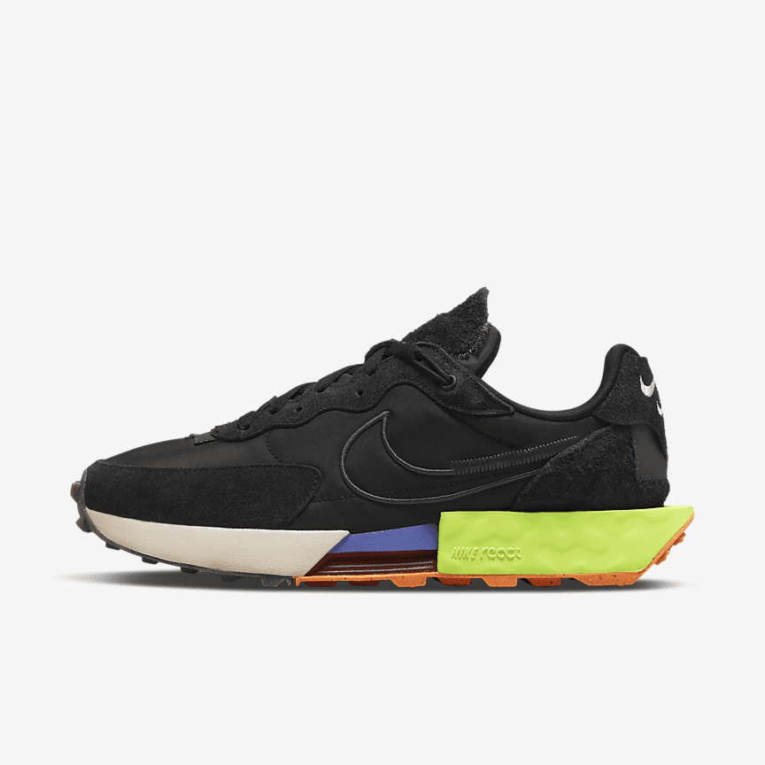 Zapatillas Hombre Nike Waffle Racer Midnight Navy/ Vapor Green-Black