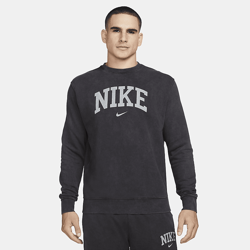 Nike Sportswear Sport Essentials+ Men's Semi-Brushed Crew Top 