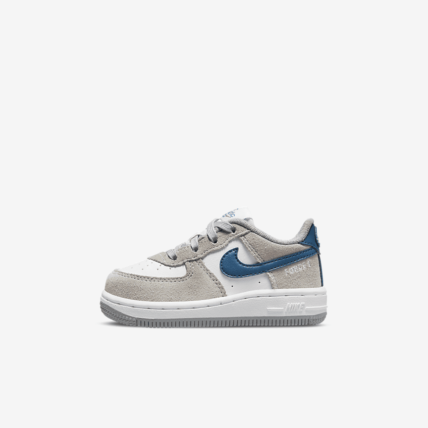 grey nike force 1