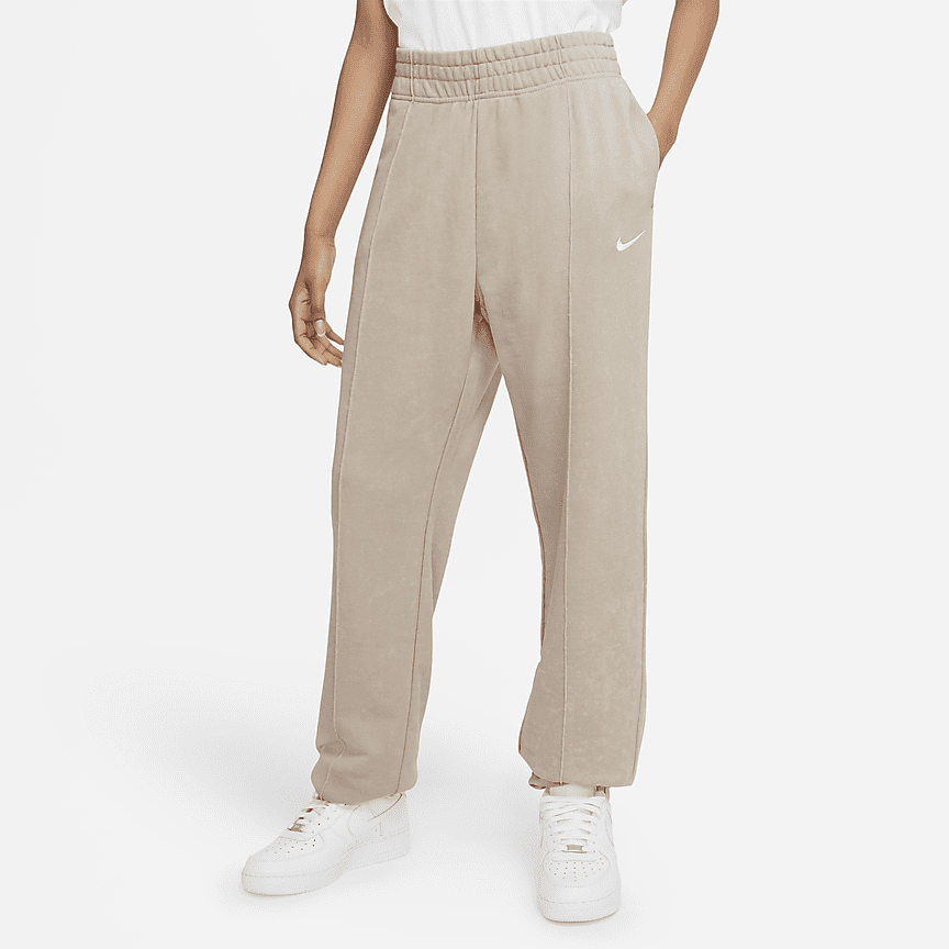 Nike Sportswear Essential Collection Women's Washed Fleece Trousers ...