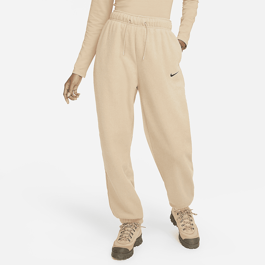 pantalon nike femme beige