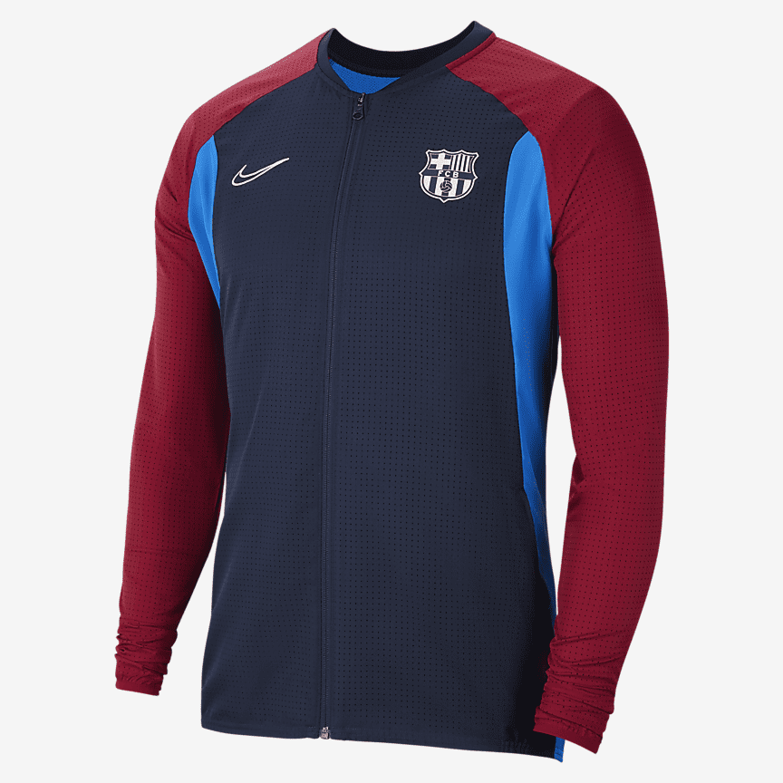nike fc barcelona track jacket