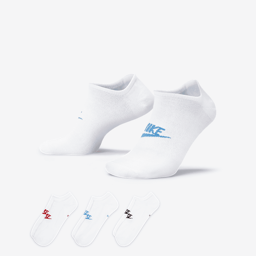 Nike Everyday Plus Cushioned Calcetines pinkies de entrenamiento (3 pares)  - Mujer. Nike ES