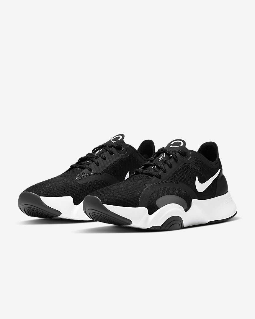 Nike SuperRep Go Women's Training Shoes (White/Dark Smoke Grey/Black)