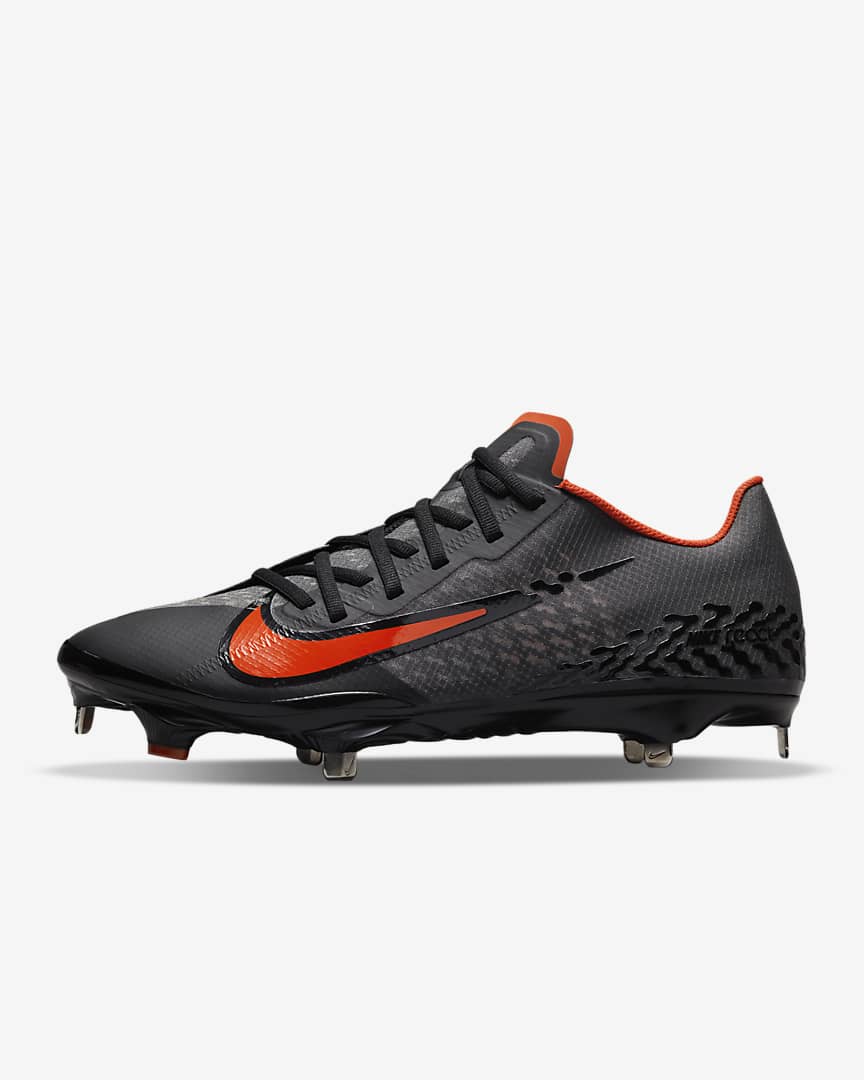 Nike React Vapor Ultrafly Elite 4 Mens Gray Baseball Cleats DA0701