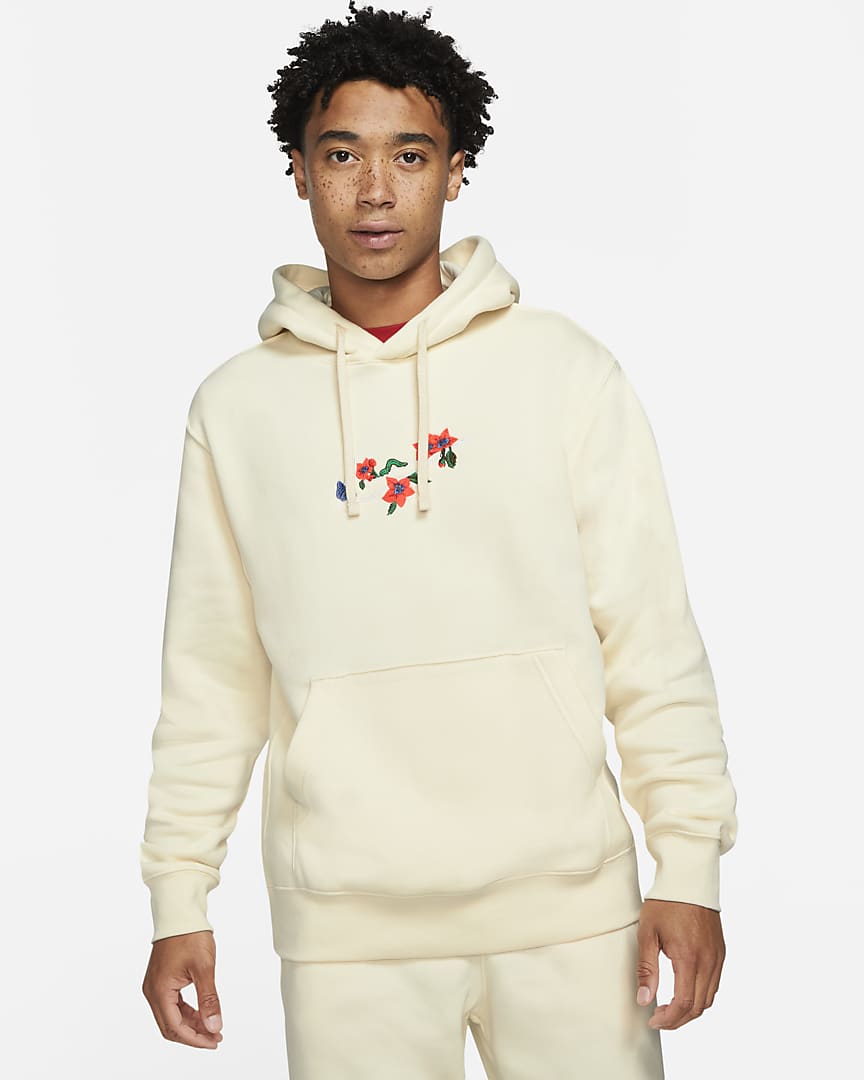 nike sportswear club fleece coconut milk