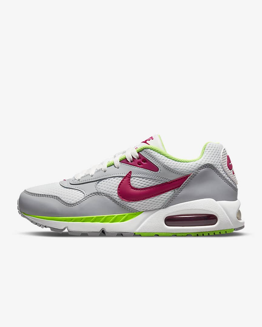 Nike Air Max Correlate Women's Shoes (White/Pure Platinum/Wolf Grey/Fireberry)
