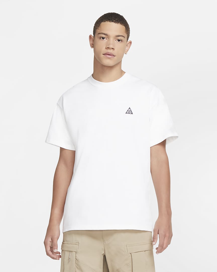 nike acg t shirt white