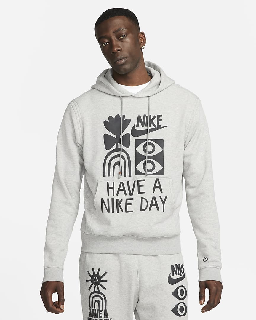 nike.com | Men's French Terry Pullover Hoodie