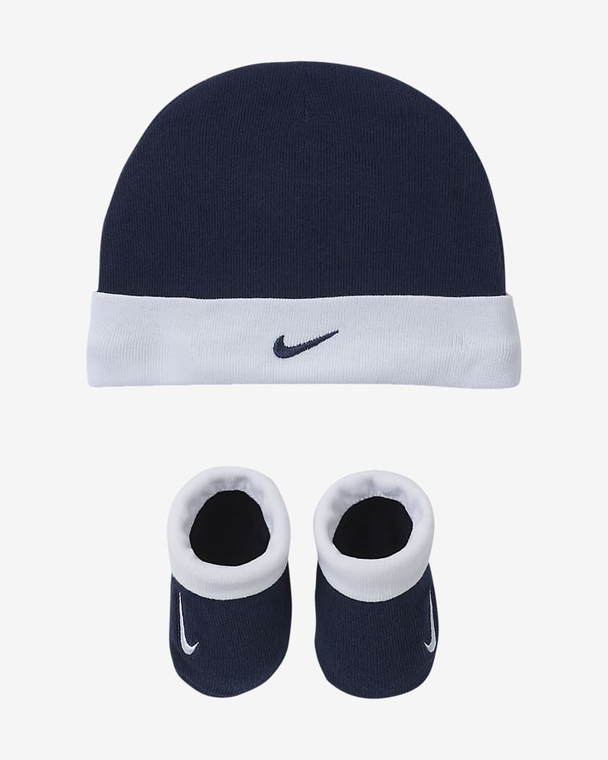 nike hat and booties set