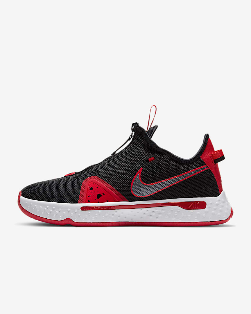 Niek PG 4 ‘Black / University Red’ .97 Free Shipping