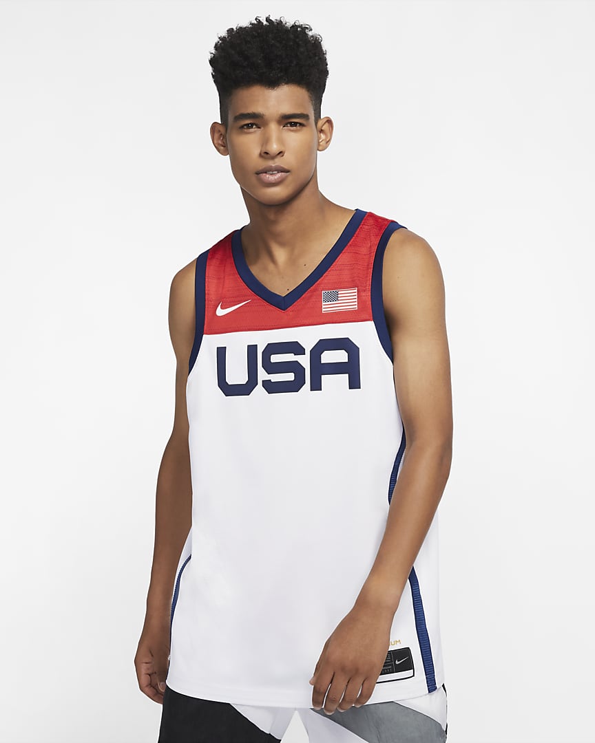 Nike USA Home Men's Basketball Jersey