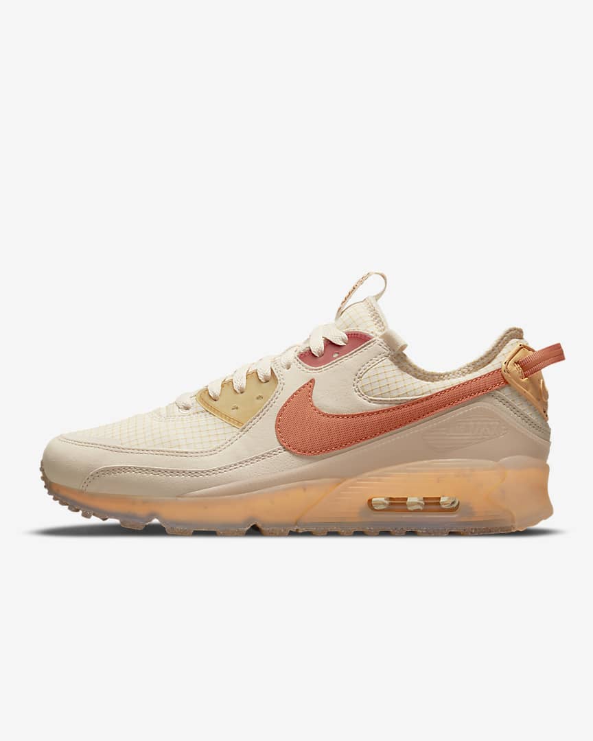 nike.com | Nike Air Max Terrascape 90 - Pearl White/Fuel Orange/Archaeo Pink/Hot Curry