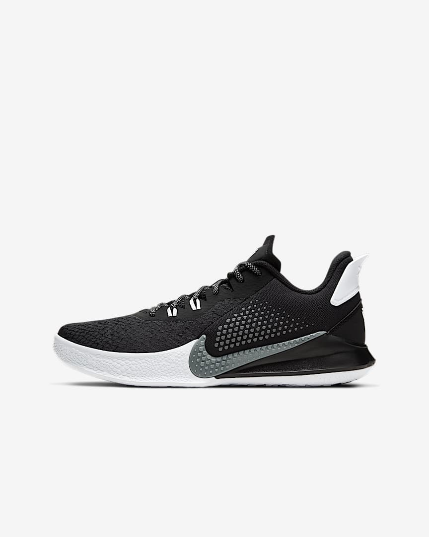 Nike Mamba Fury ‘Black / White’ .97 Free Shipping