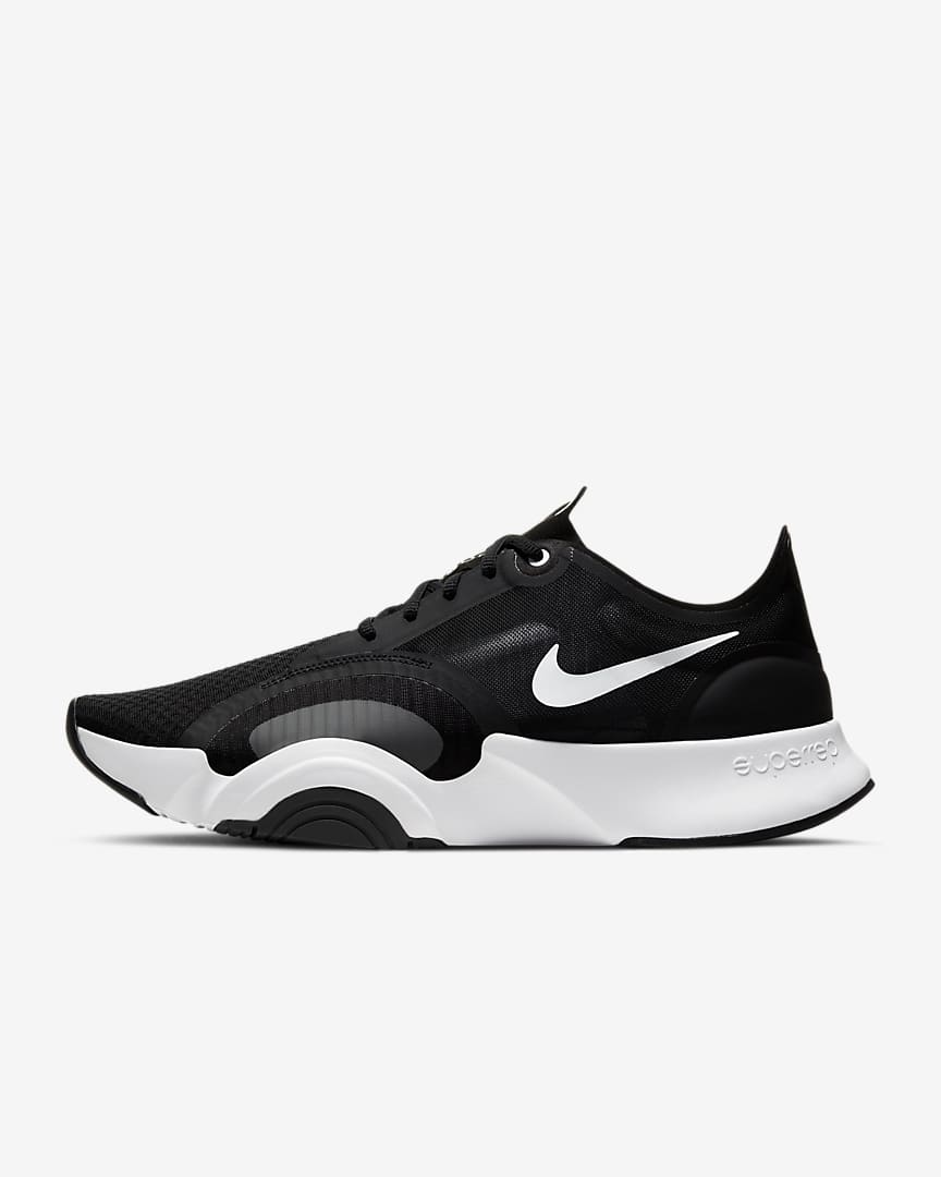Nike SuperRep Go Men's Training Shoes (Black/Dark Smoke Grey/White)