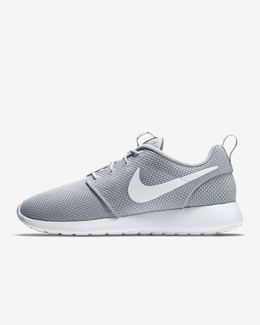 nike roshe one men's wolf grey