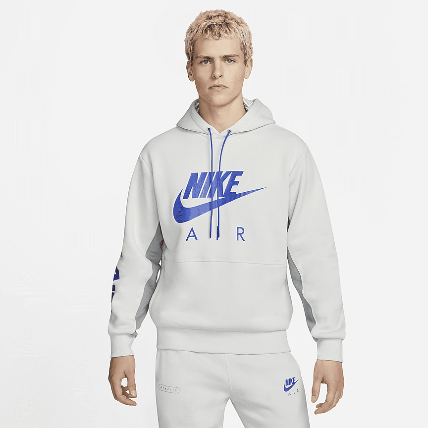 Felpa pullover in fleece con cappuccio Nike Sportswear Sport Essentials+ -  Uomo. Nike IT