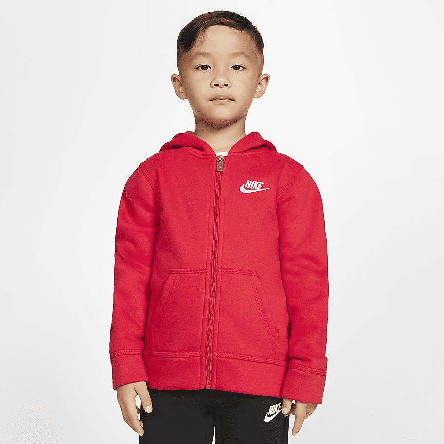 Nike Sportswear Club Toddler Full-Zip Hoodie. Nike.com