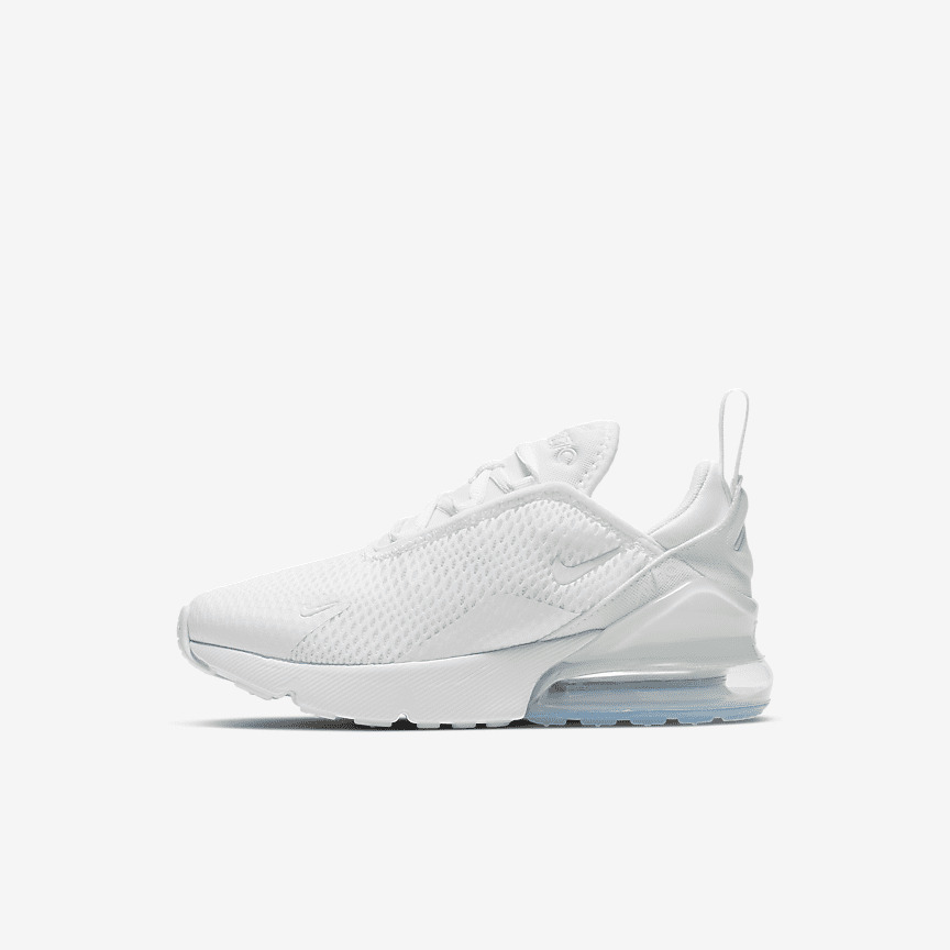 nike air max 270 size 5 white