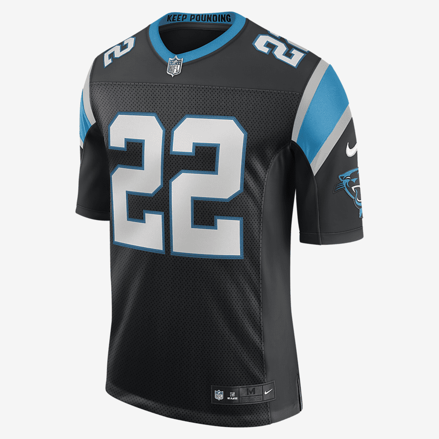 كمامات قماش NFL Carolina Panthers (Robby Anderson) Men's Game Football Jersey ... كمامات قماش