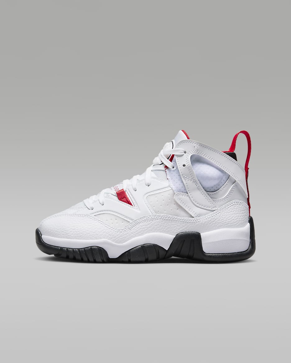 Jumpman Two Trey Older Kids' Shoes - White/Black/University Red