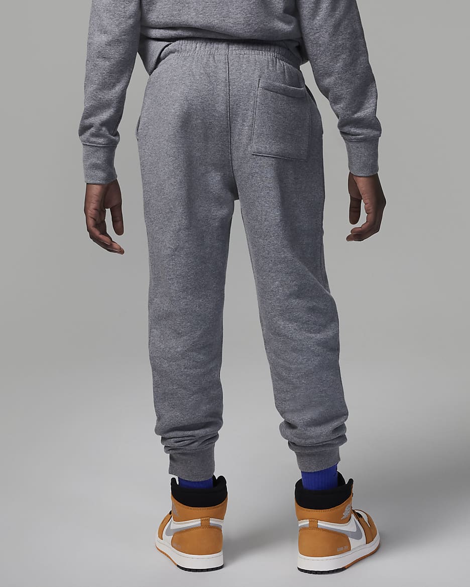 Kalhoty Jordan MJ Essentials pro větší děti - Carbon Heather