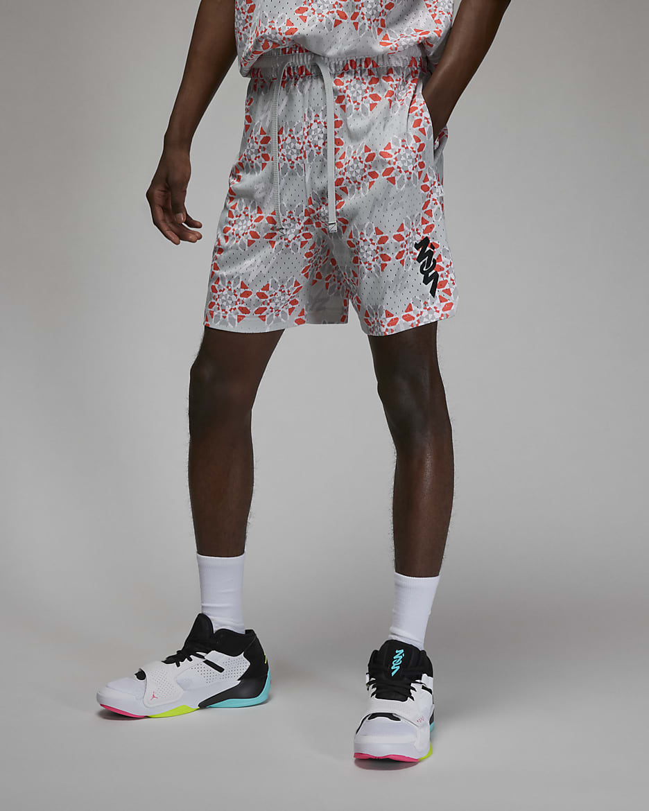 Zion Men's Mesh Shorts - Photon Dust/Black