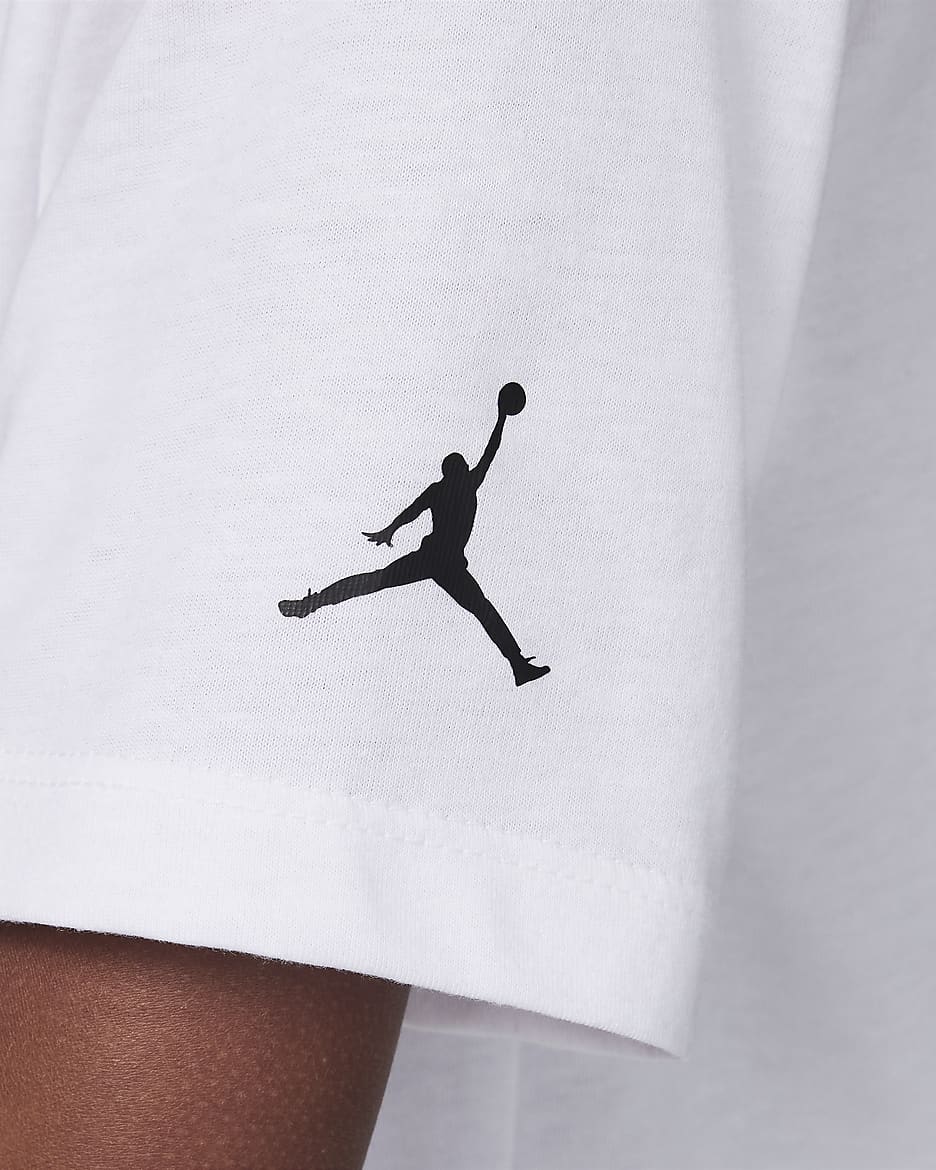 Playera Forever marca Jordan para niños talla grande Jordan - Blanco