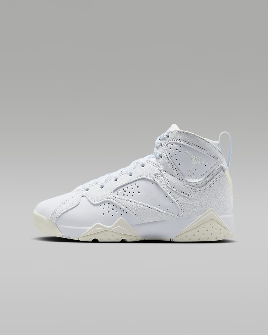 Air Jordan 7 Retro Big Kids' Shoes - Cobalt Bliss/White/Sail