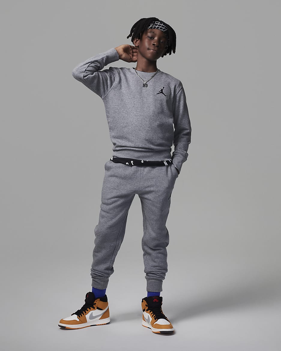 Jordan MJ Essentials Pants Hose für ältere Kinder - Carbon Heather