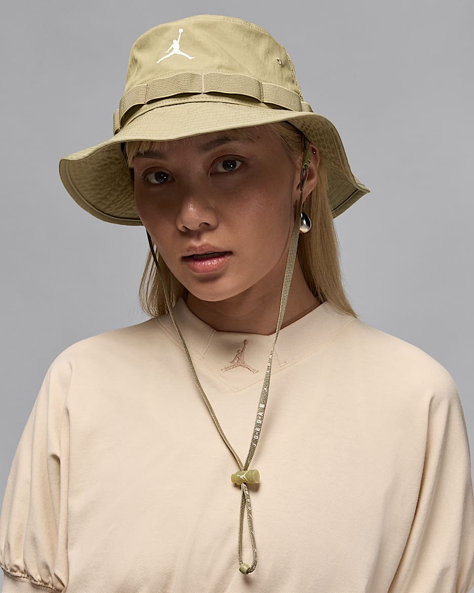Jordan Apex Bucket Hat - Medium Khaki/Sail