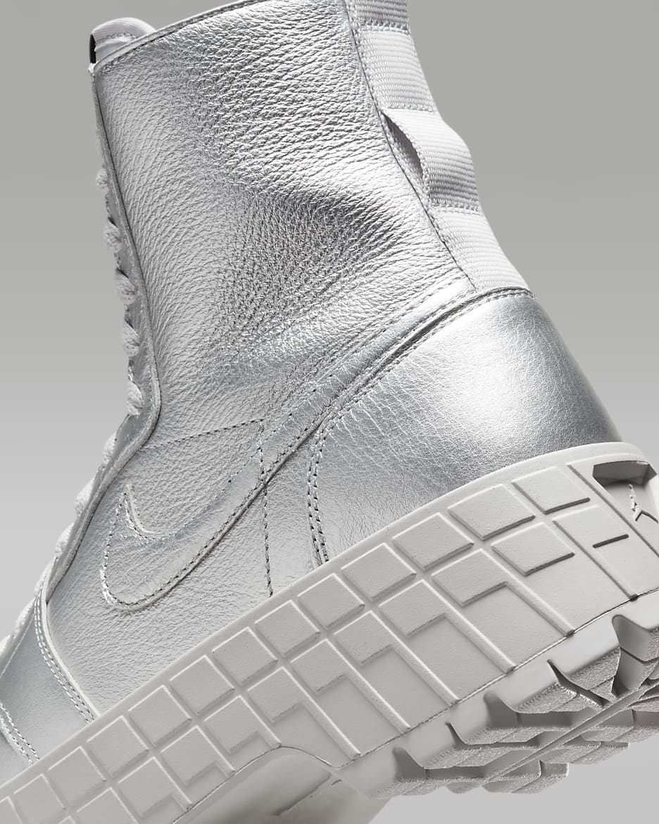 Botas Air Jordan 1 Brooklyn - Plata metalizado/Plata metalizado/Gris neutro