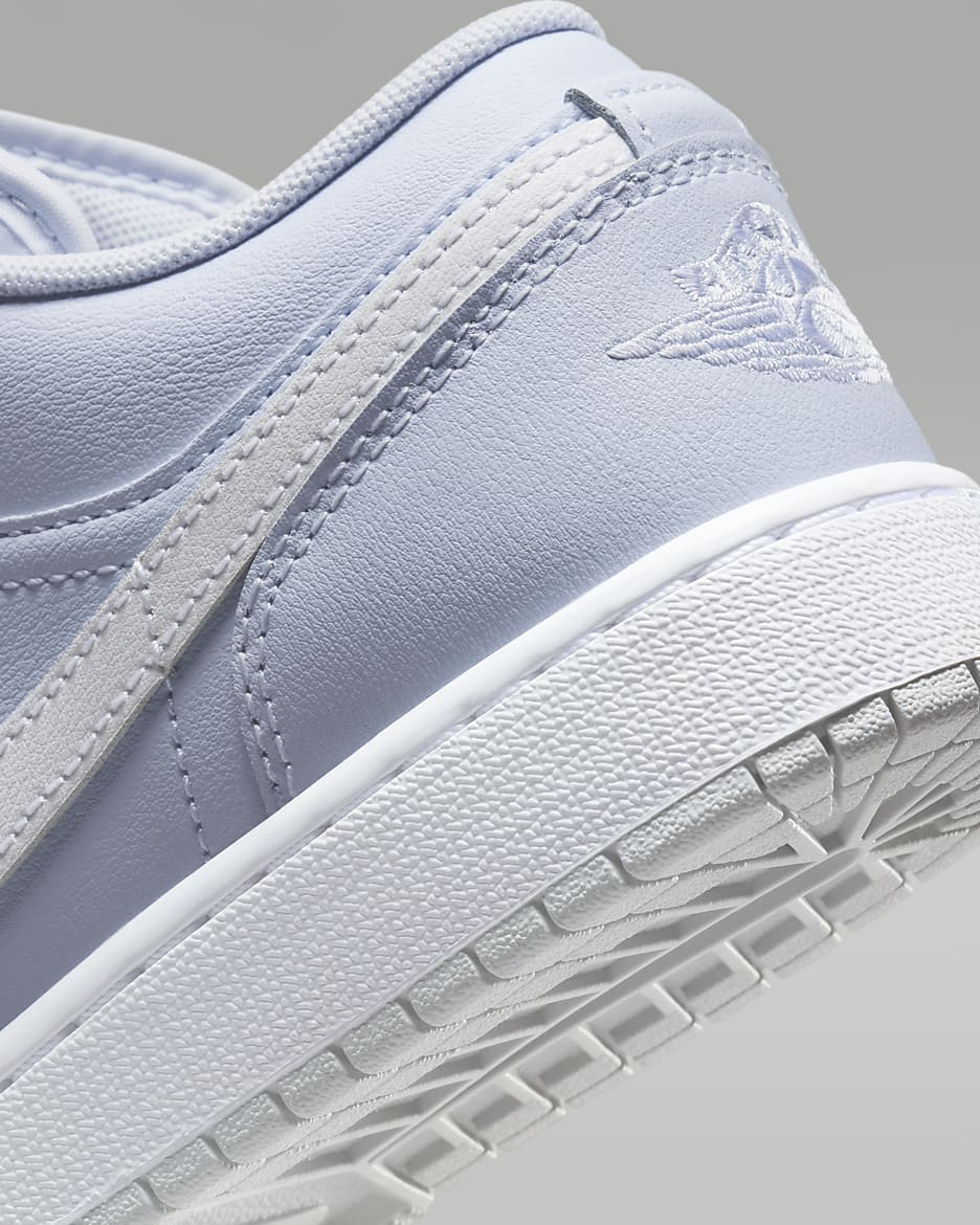 Air Jordan 1 Low Older Kids' Shoes - Cobalt Bliss/Neutral Grey/White