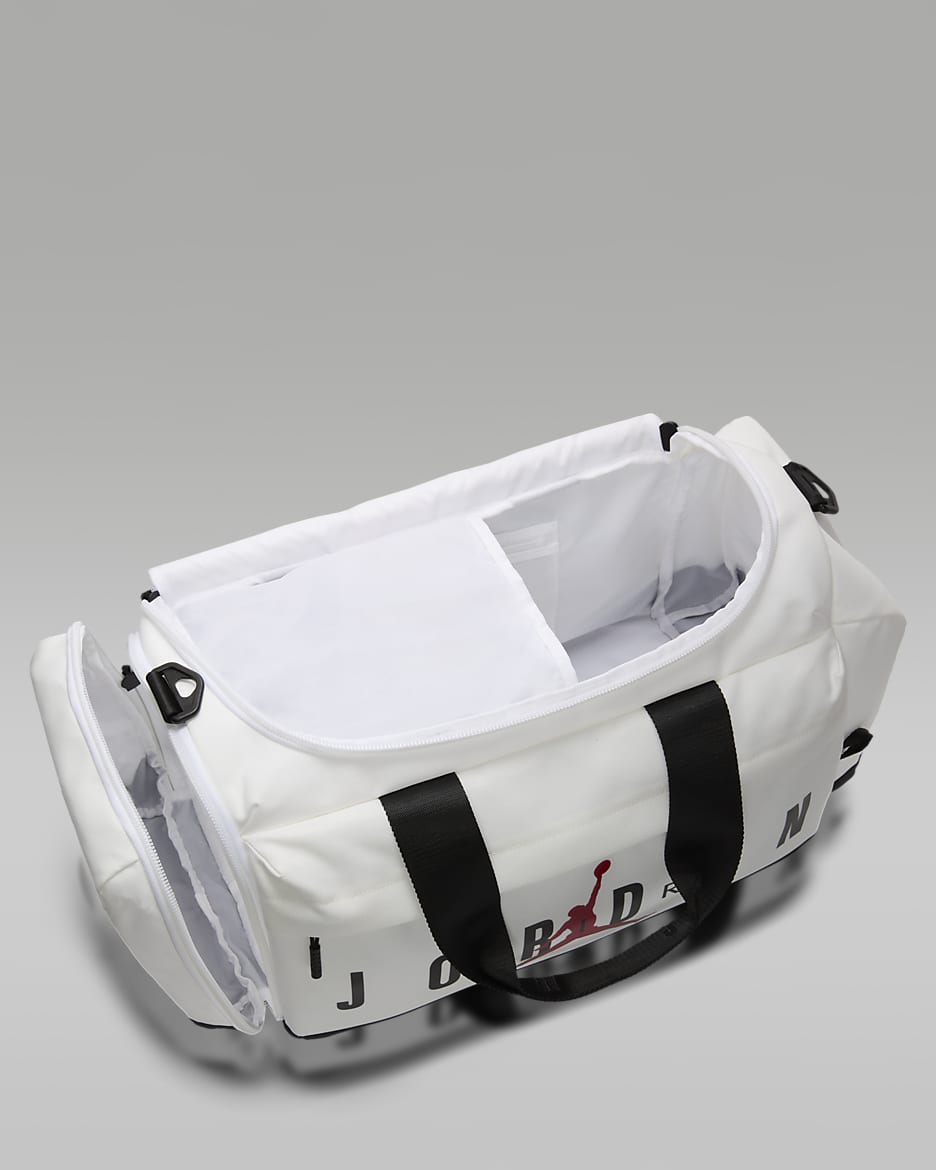 Maleta duffel (46 L) Jordan Velocity - Blanco