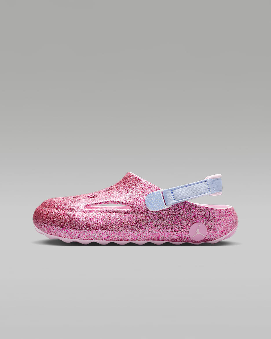Sandalias para niños grandes Jordan Hydrip - Espuma rosa/Espuma rosa/Cobalto felicidad/Rosa amanecer