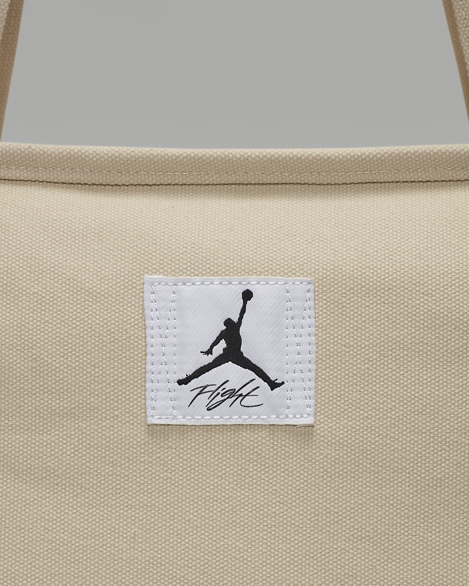 Jordan Flight Carryall Tote Bag Bossa de mà (25 l) - Natural/Canvas