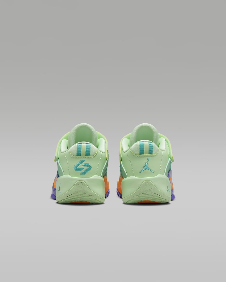 Luka 3 Little Kids' Shoes - Vapor Green/Cone/Psychic Purple/Hyper Jade