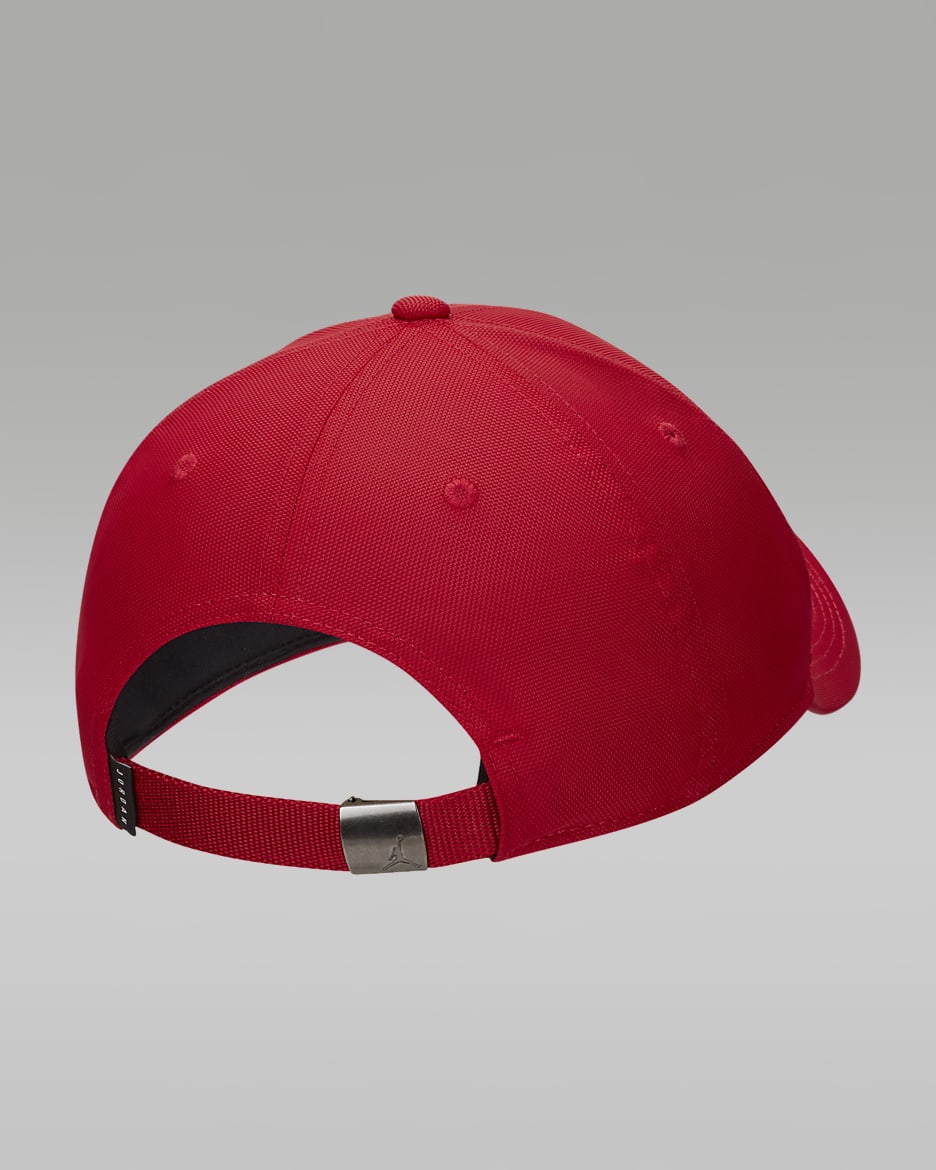 Jordan Rise Cap verstellbare Cap - Gym Red/Schwarz/Schwarz/Gunmetal