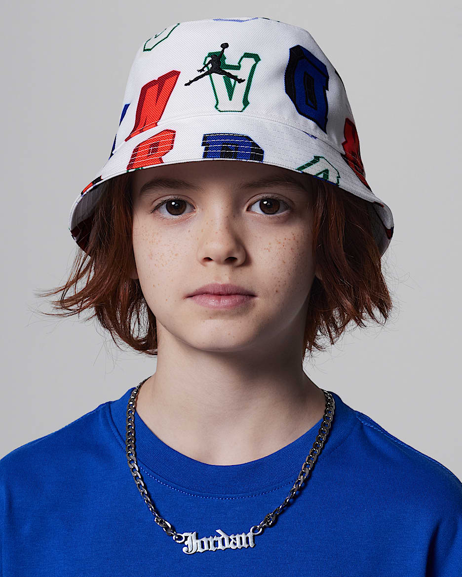 Gorro tipo pescador exclusivo para niños talla grande Jordan - Vela