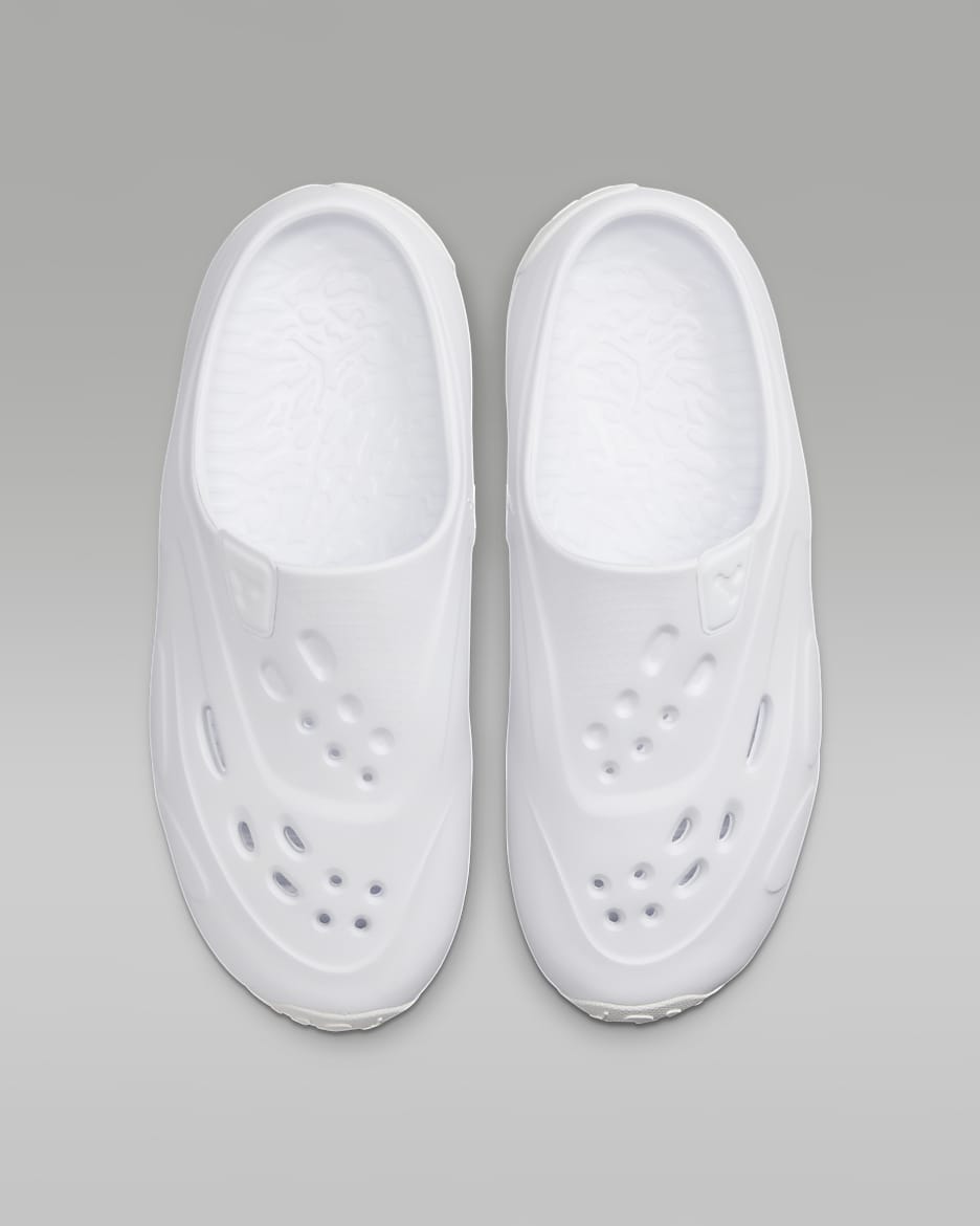 Jordan Roam Slides - White/Sail