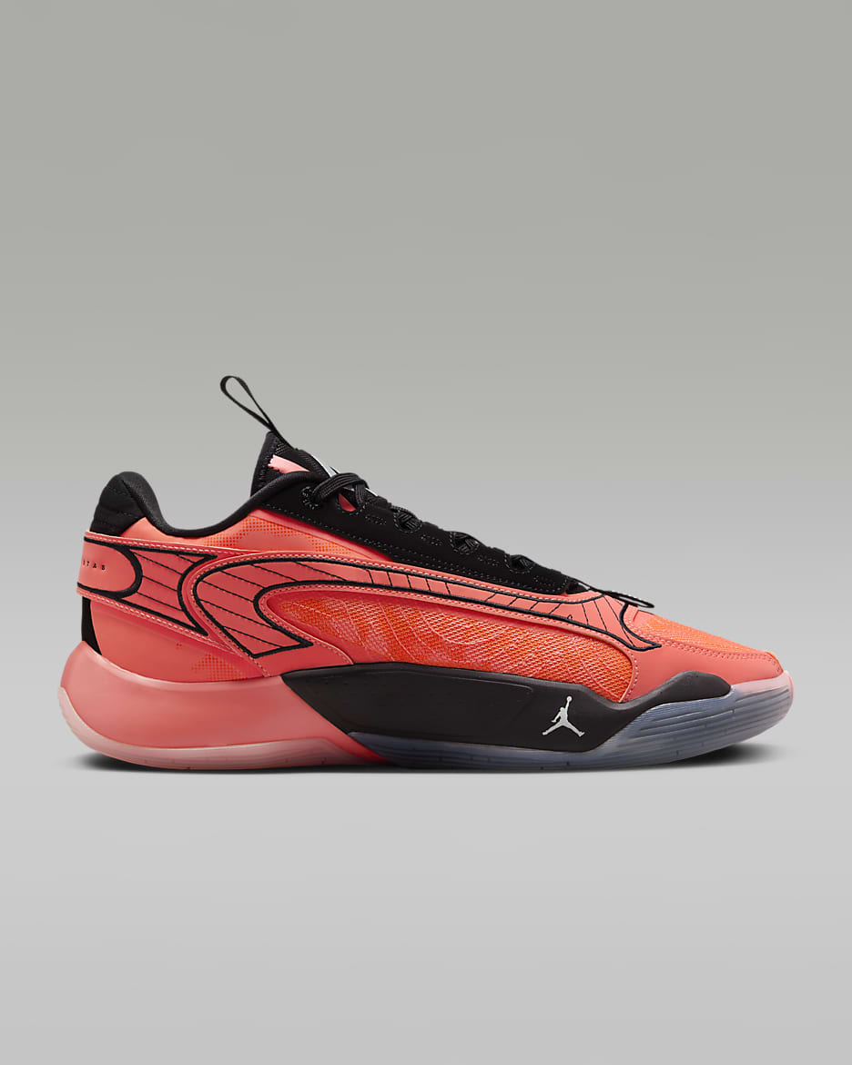 Luka 2 PF Basketball Shoes - Bright Mango/Black/Barely Green