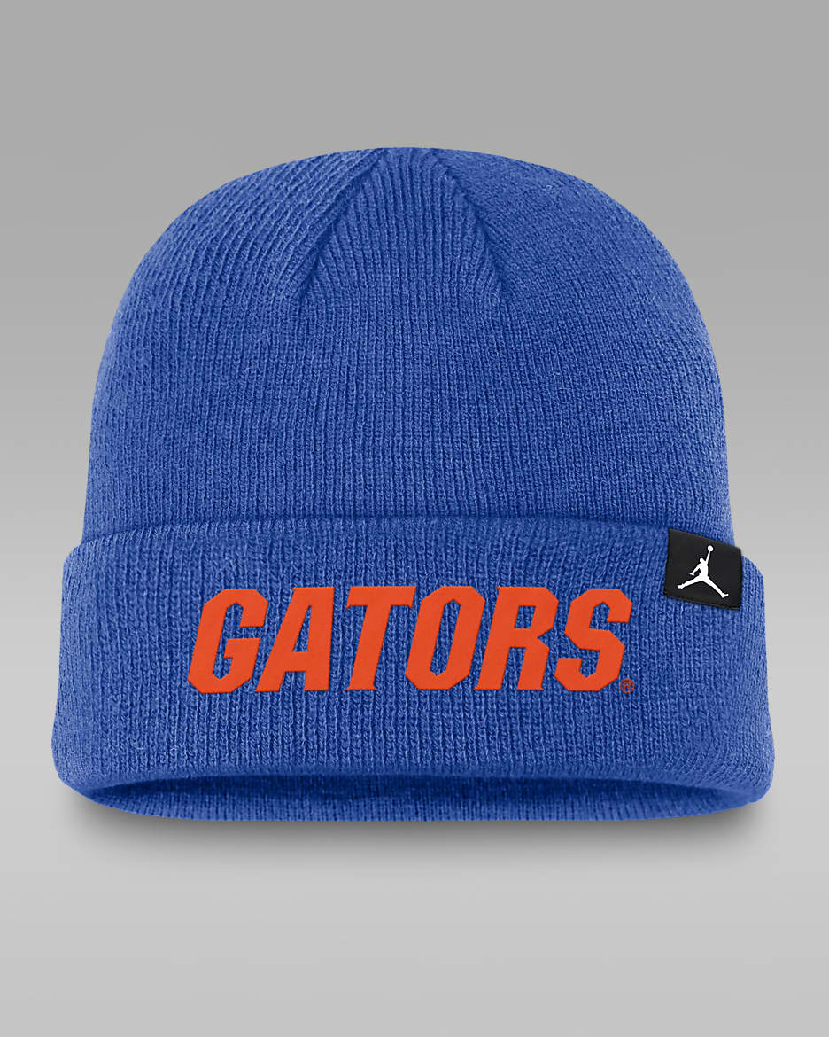 Florida Gators Sideline Terra Men's Jordan College Cuffed Beanie - Game Royal