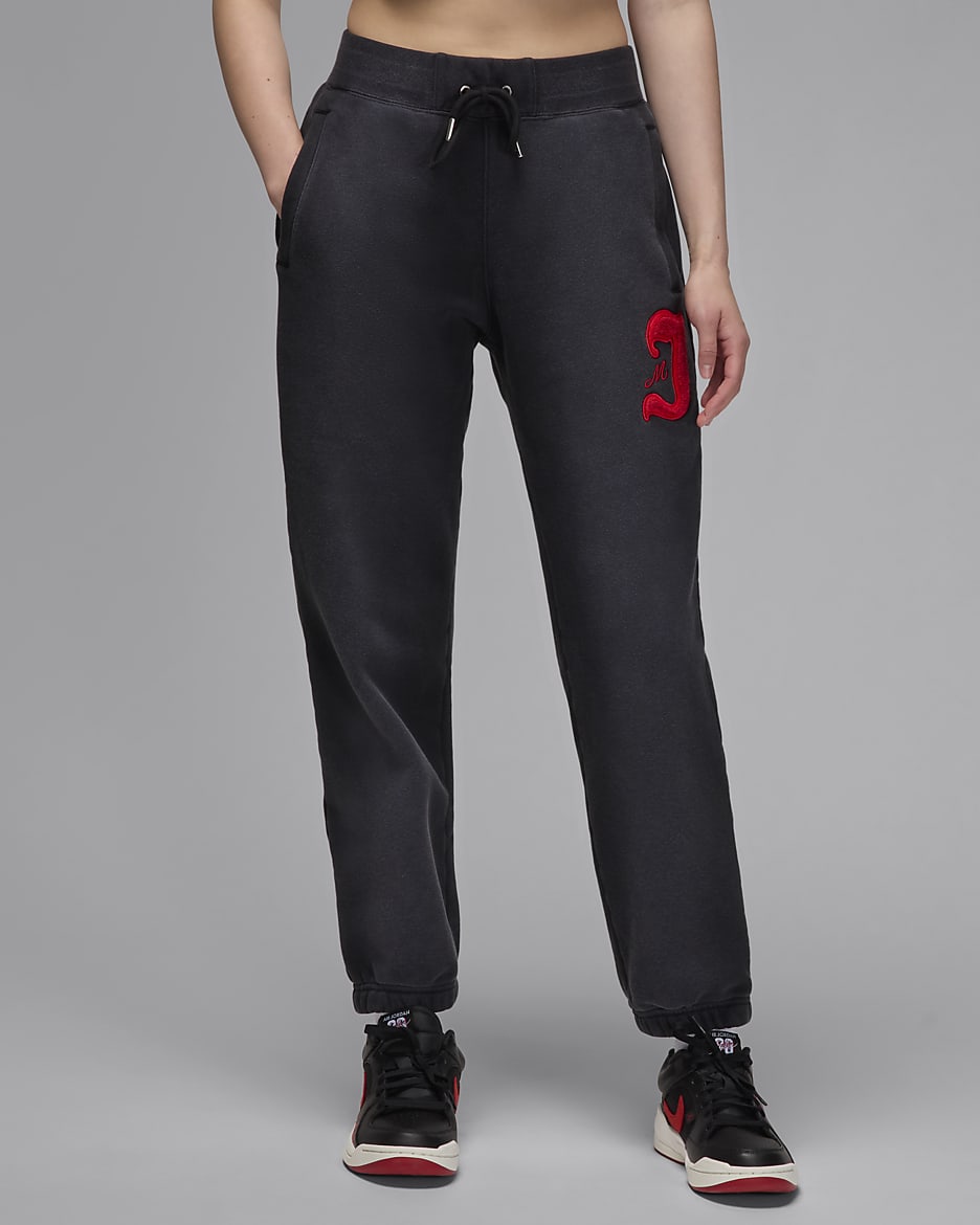 Jordan Flight Fleece Women's Pants - Black