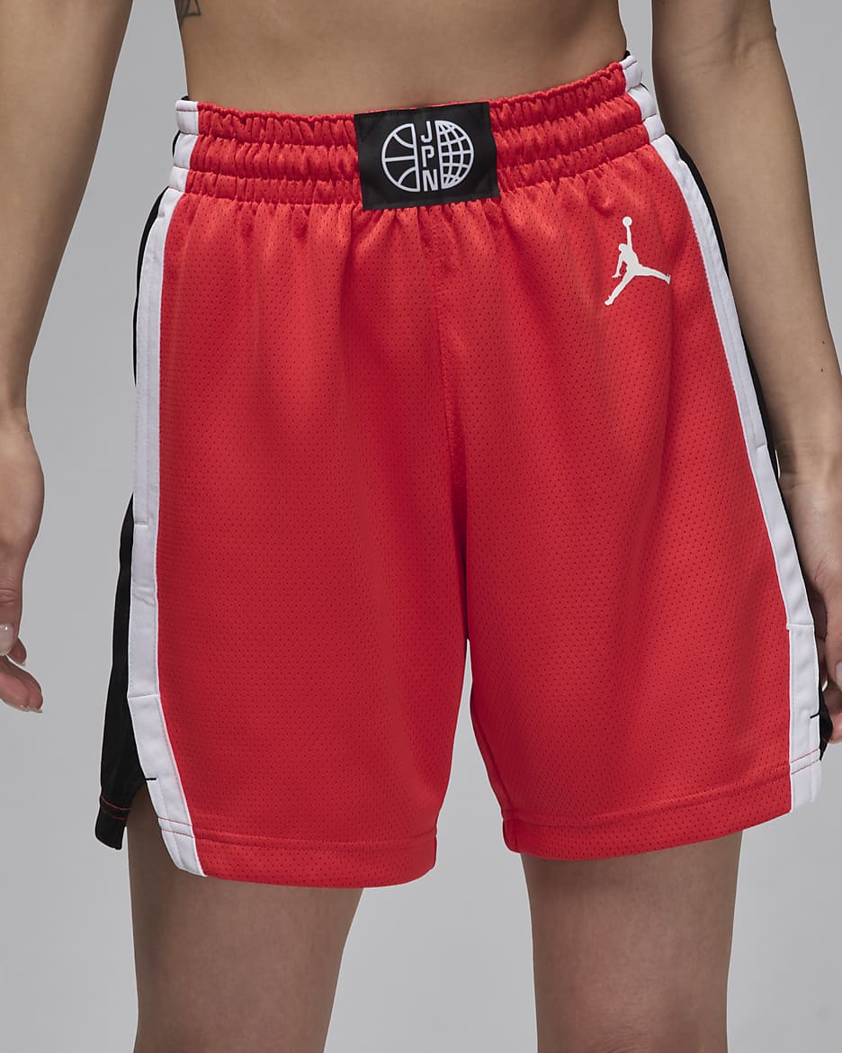 Japan Limited Road Women's Jordan Basketball Shorts - Chile Red/Black