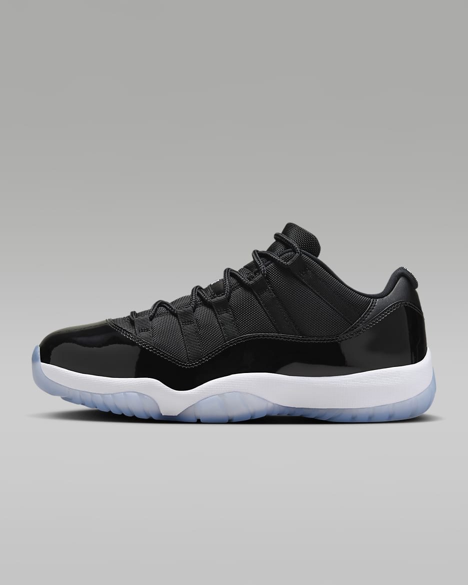 Air Jordan 11 Retro Low "Black/Varsity Royal" Men's Shoes - Black/White/Varsity Royal